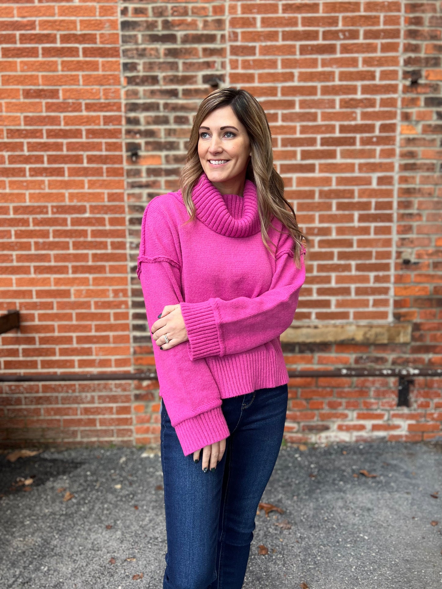 The Nataly Cowl Neck Sweater