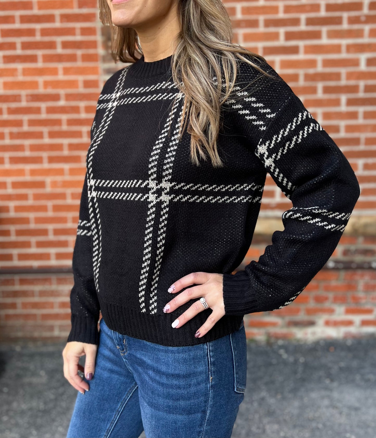 The Colorado Plaid Sweater
