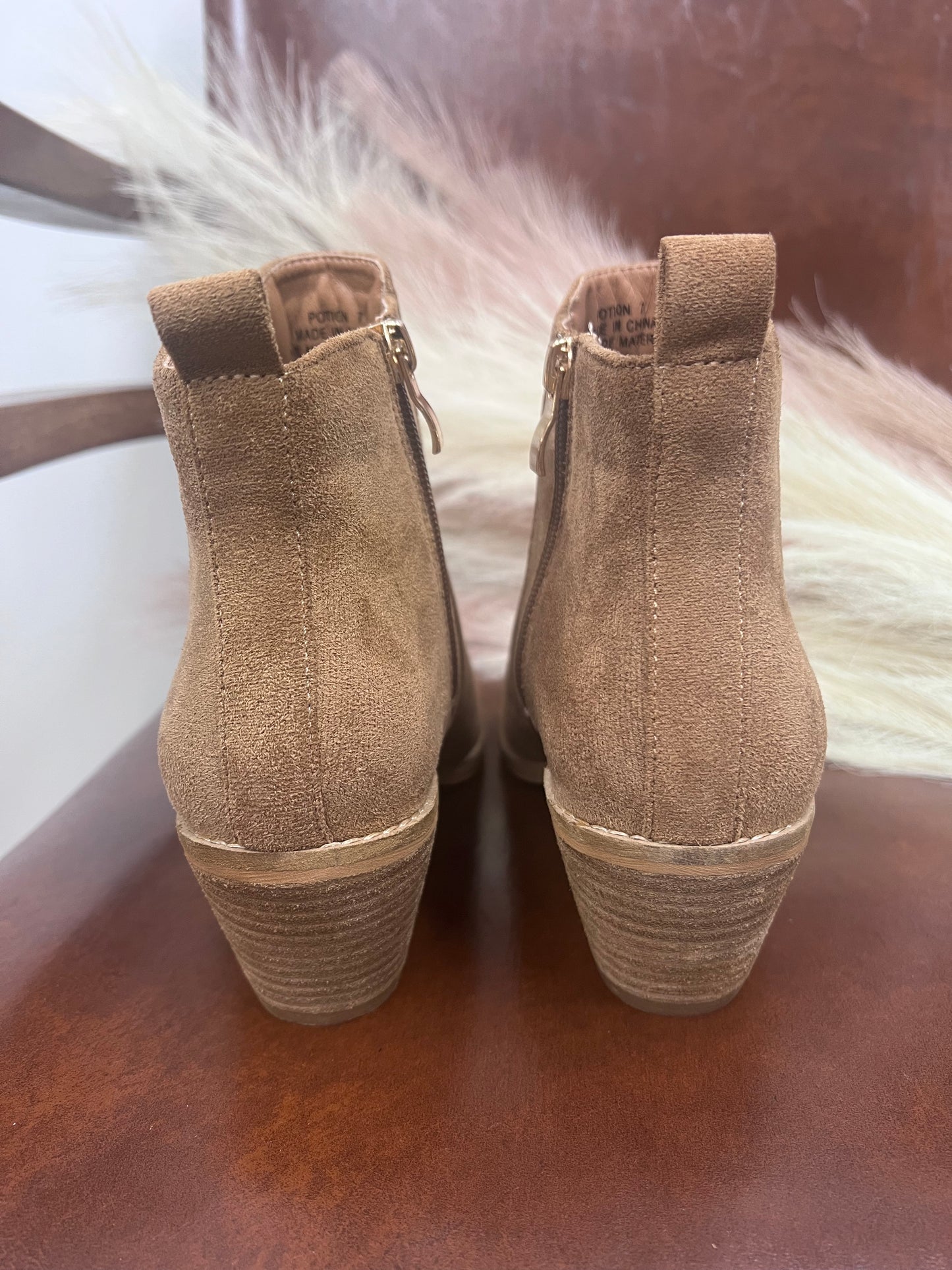 The Norris Tobacco Suede Boots
