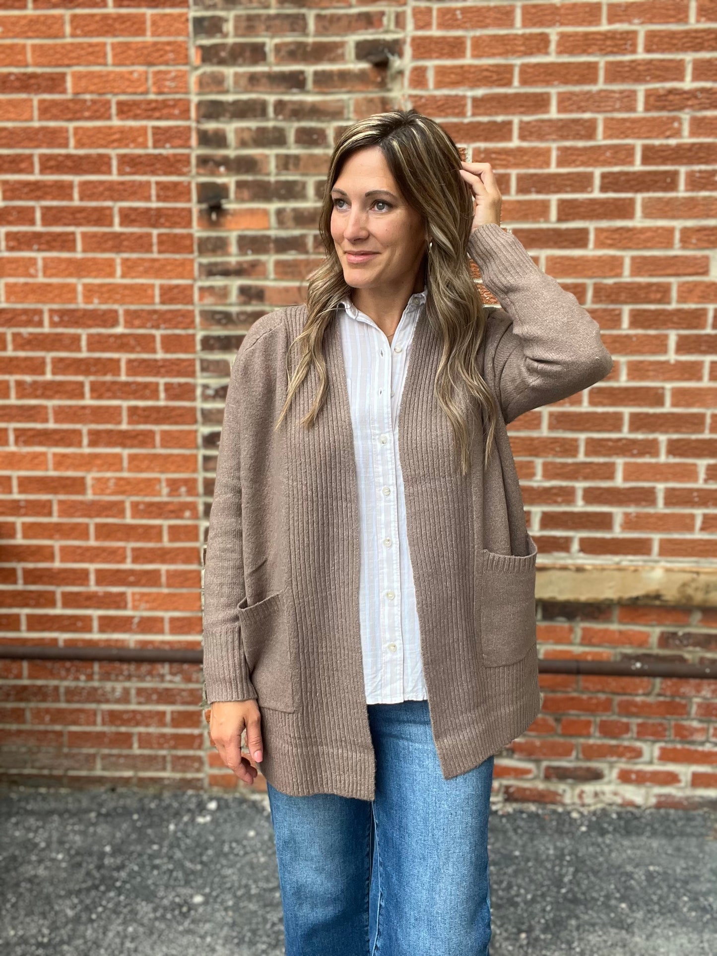 The Waylon Cappuccino Cardigan