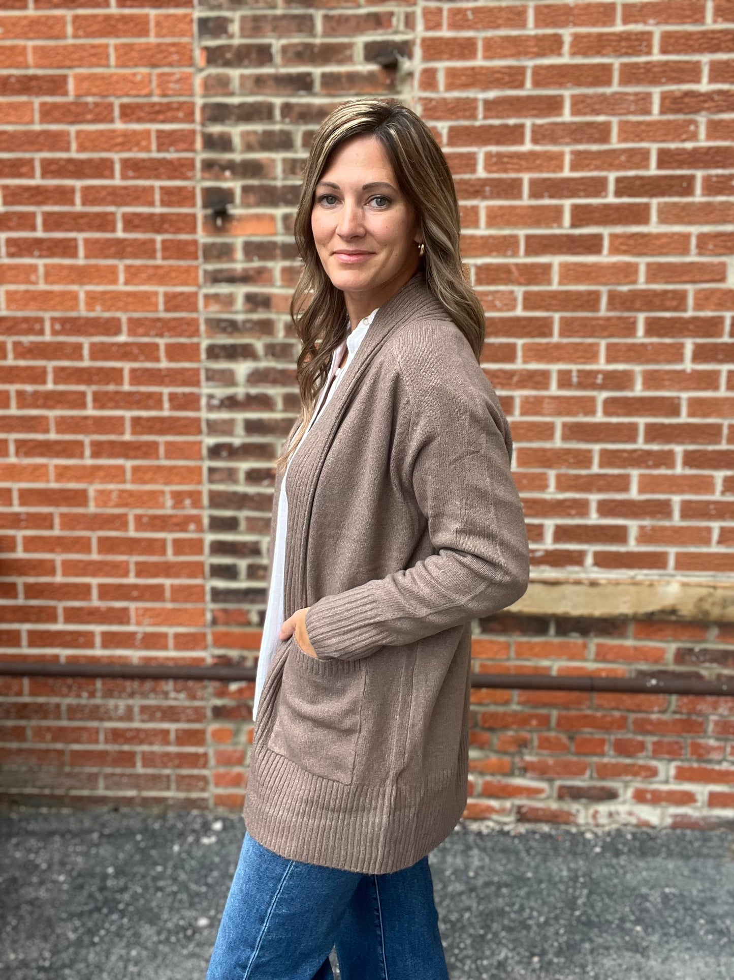 The Waylon Cappuccino Cardigan