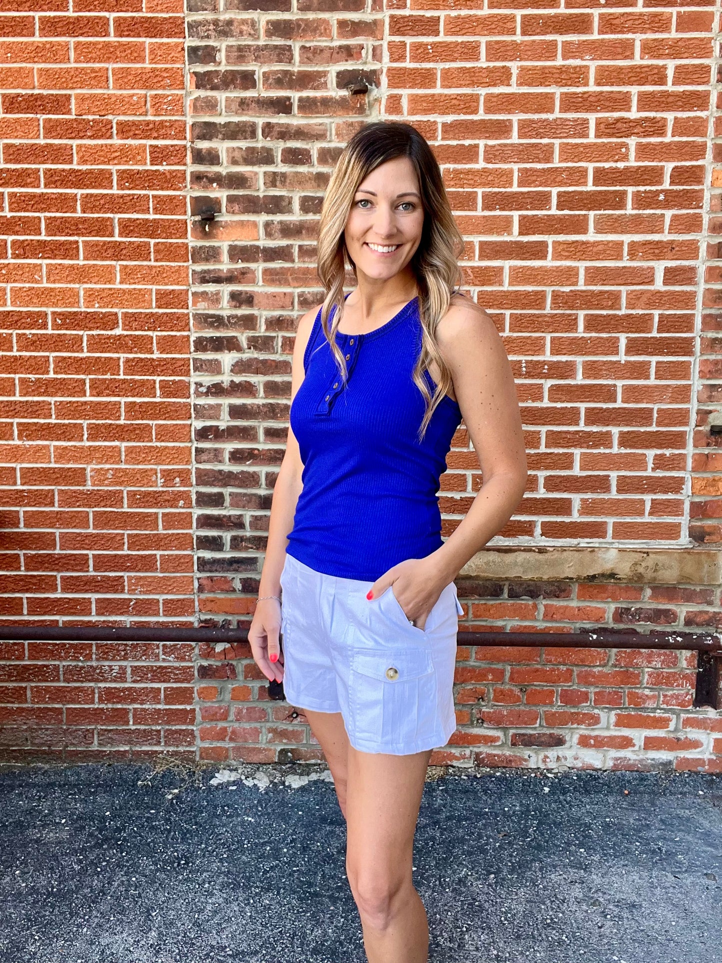 The Nyla Ribbed Tank