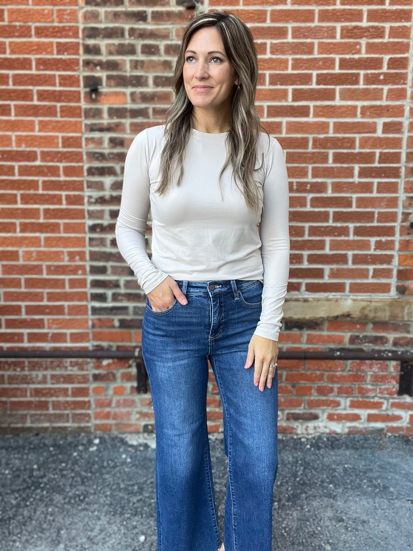 The Basic Taylor Long Sleeve Top