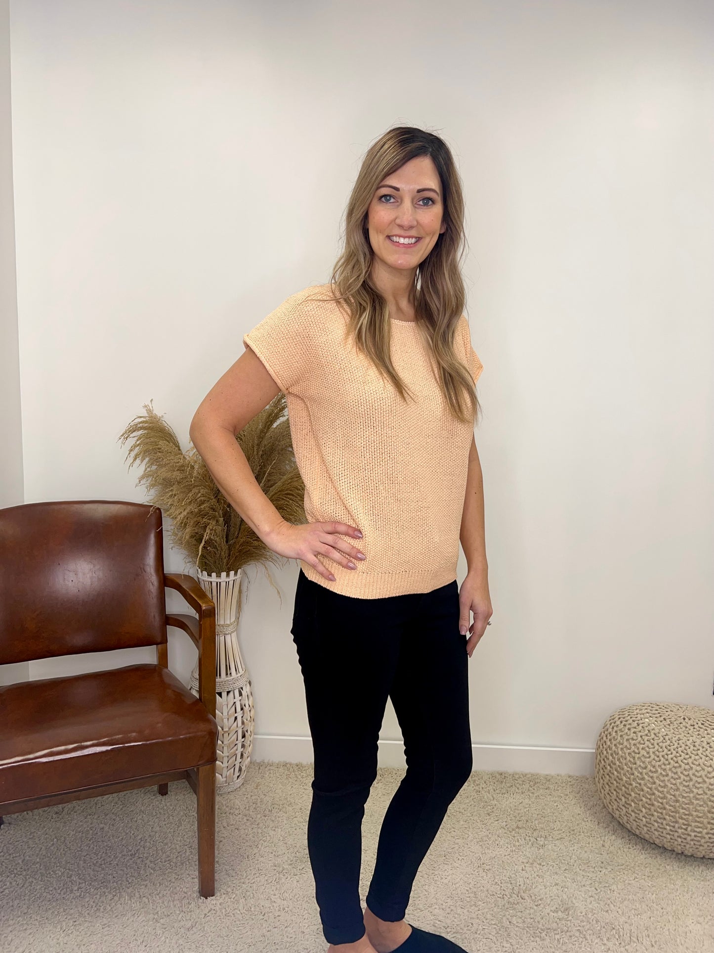 The Kempton Summer Knit Top