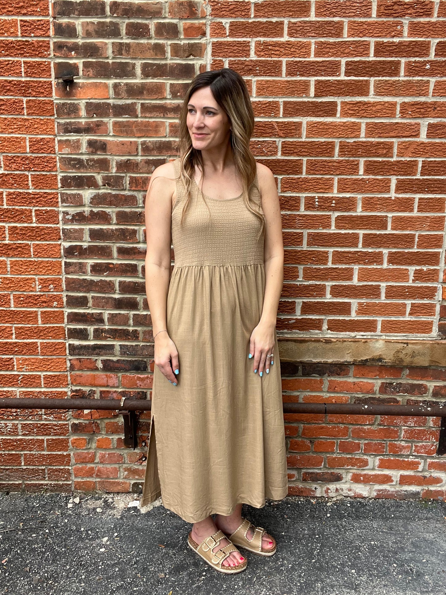 The Madden Mocha Dress