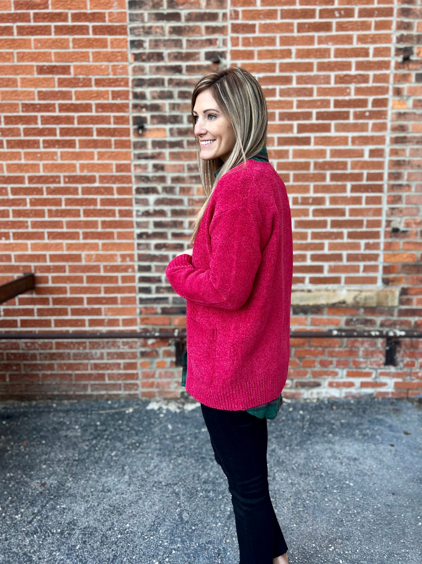 The Melanie Open Front Cardigan