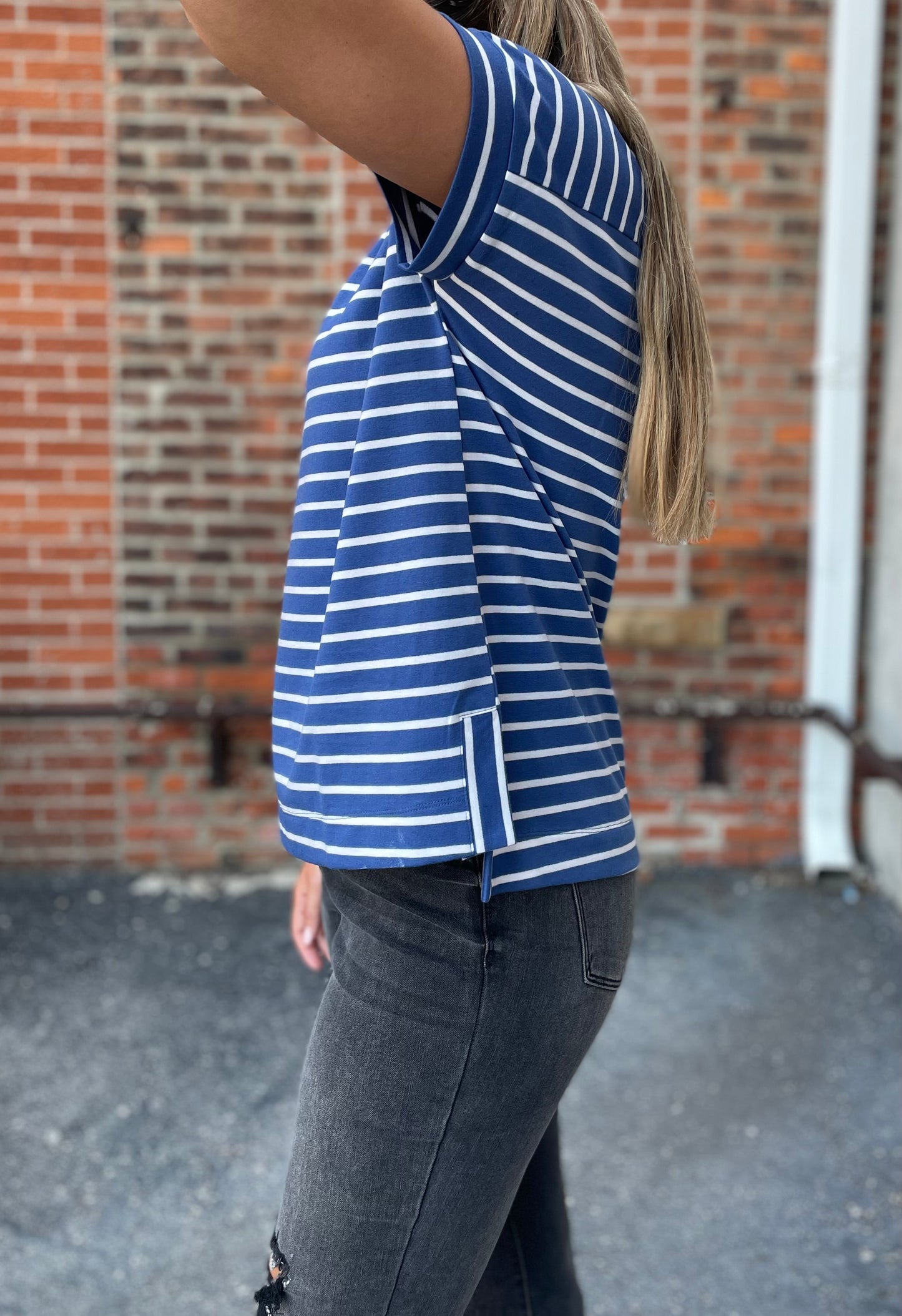 The Lela Stripe Tee
