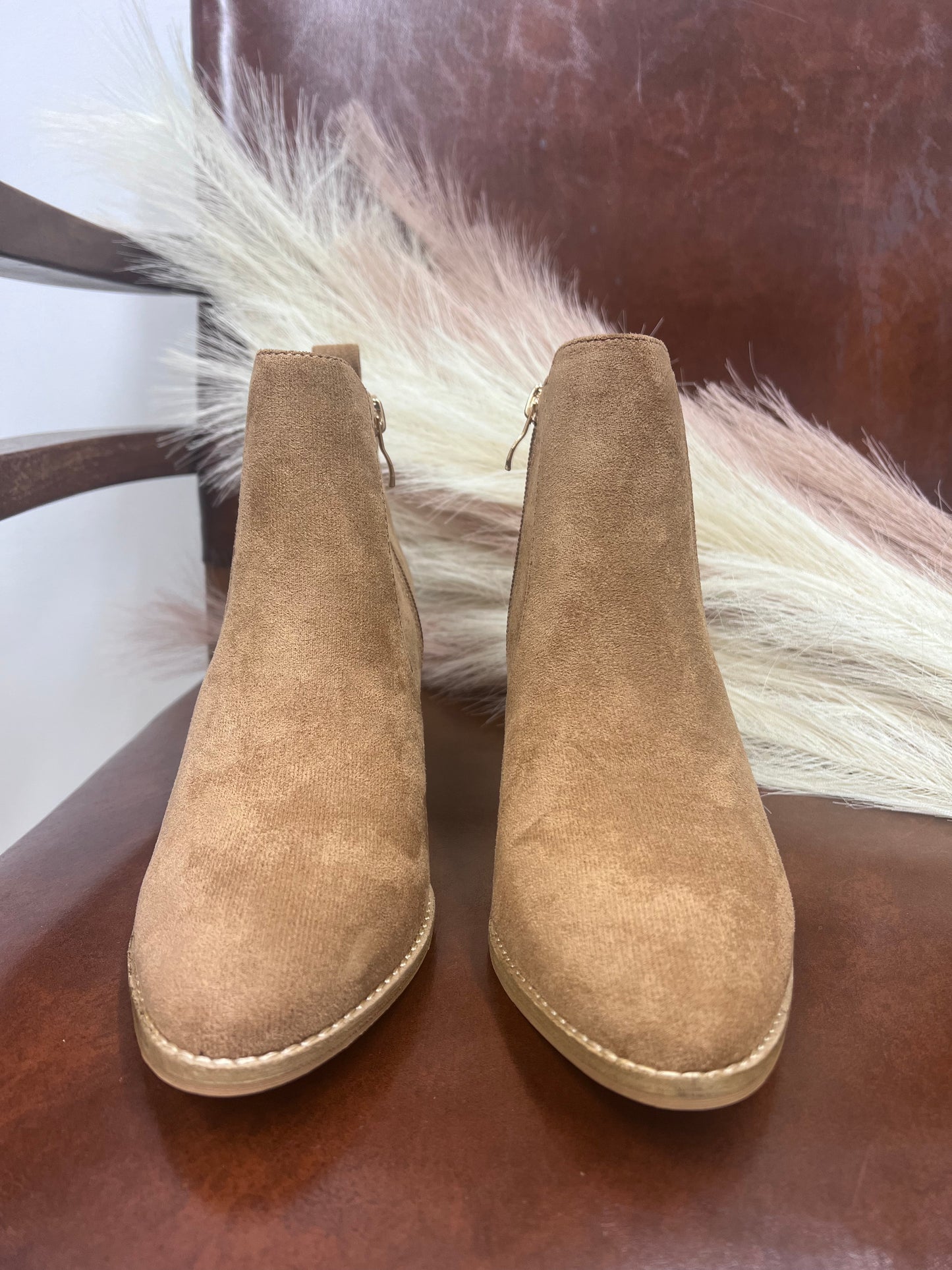 The Norris Tobacco Suede Boots