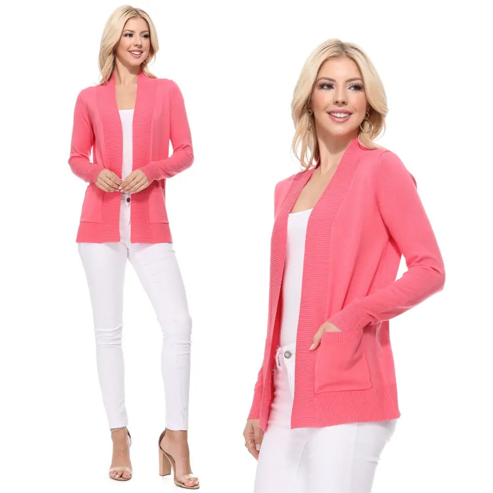 The Sora Simple Cardigan