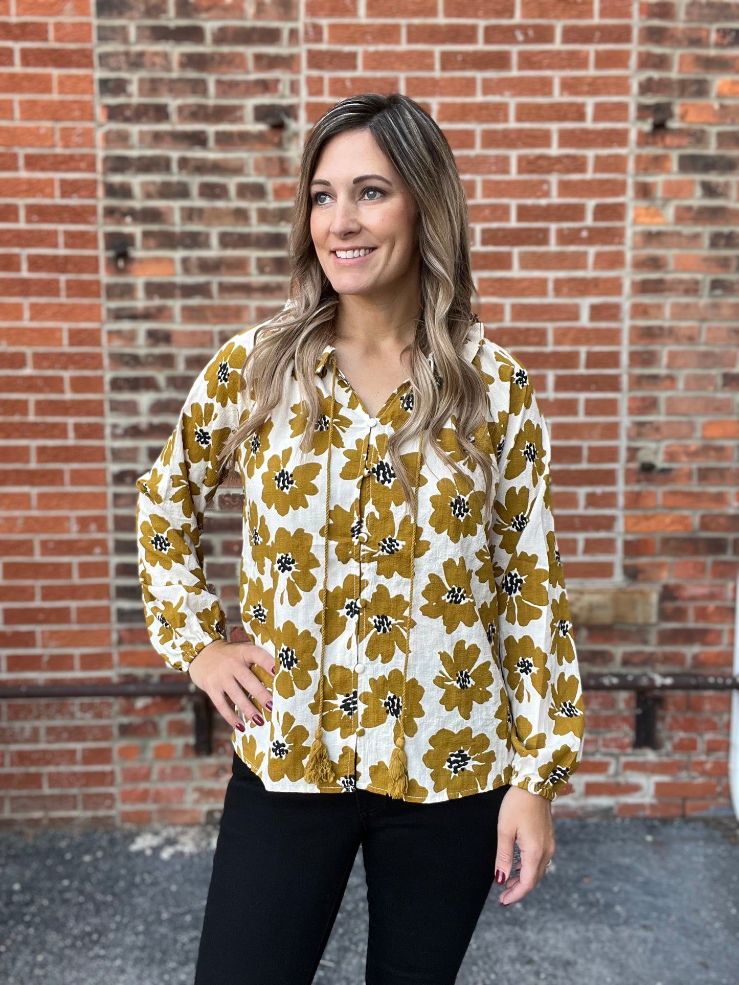 The Sadee Ruffle Blouse