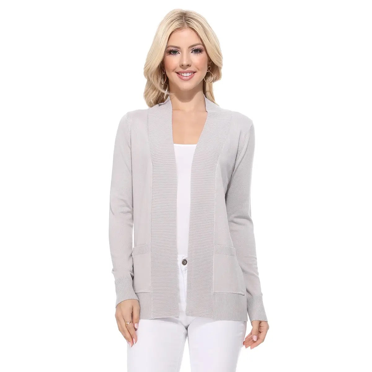 The Sora Simple Cardigan