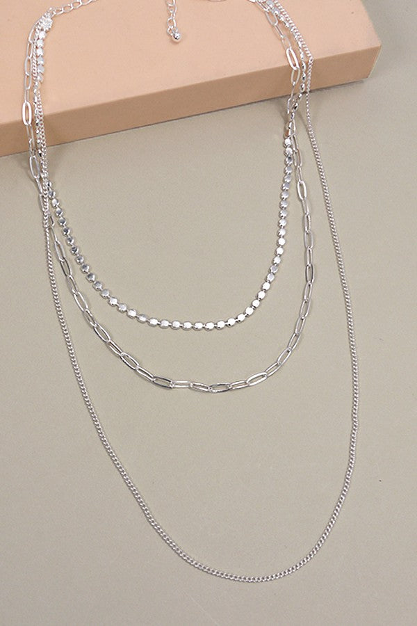 Unique Chain Multi Layer Necklace