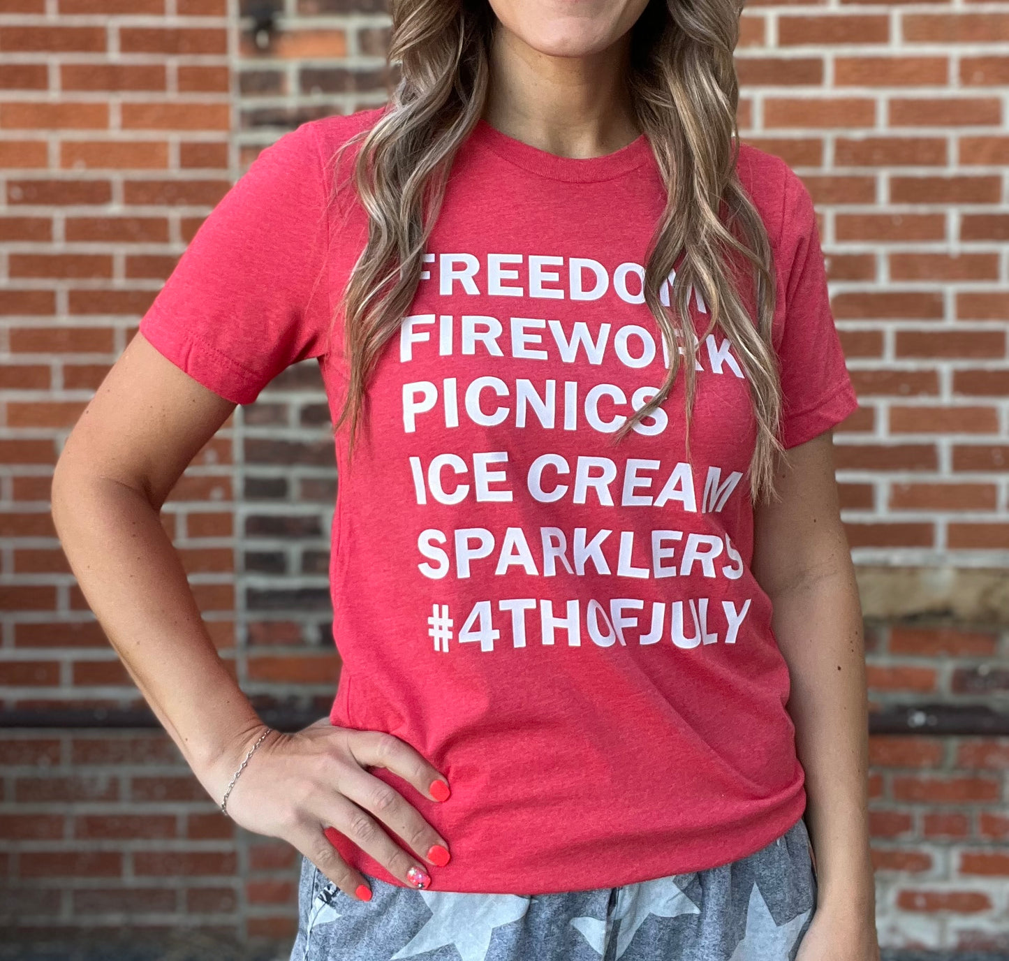 You Look Like The Fouth Of July Tee