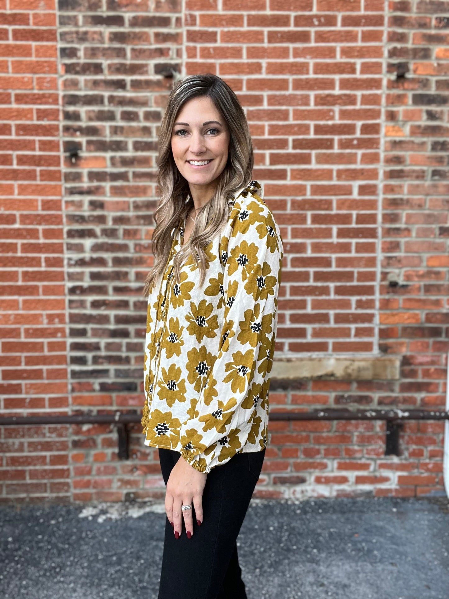 The Sadee Ruffle Blouse