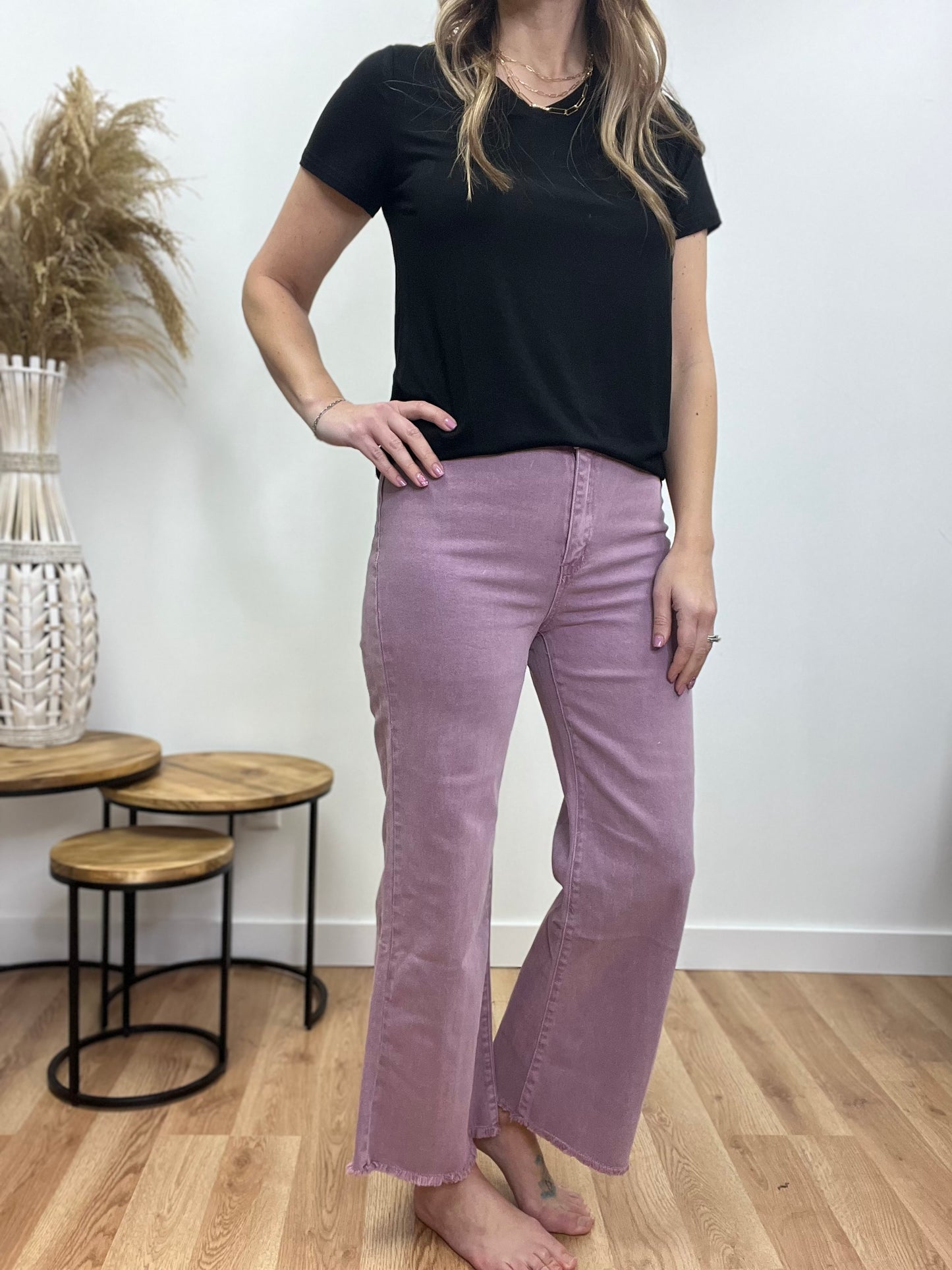 The Eden Cropped Stretchy Jeans