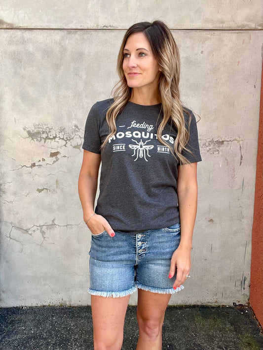“Feeding Mosquitos Since Birth” Tee