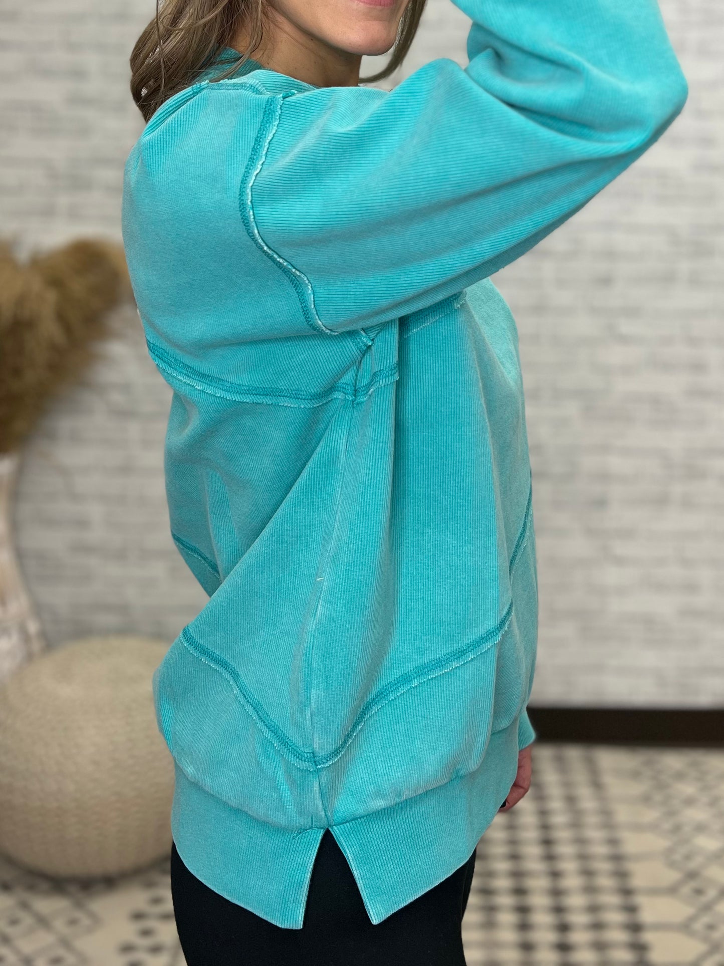 The Laylah Ribbed Pullover