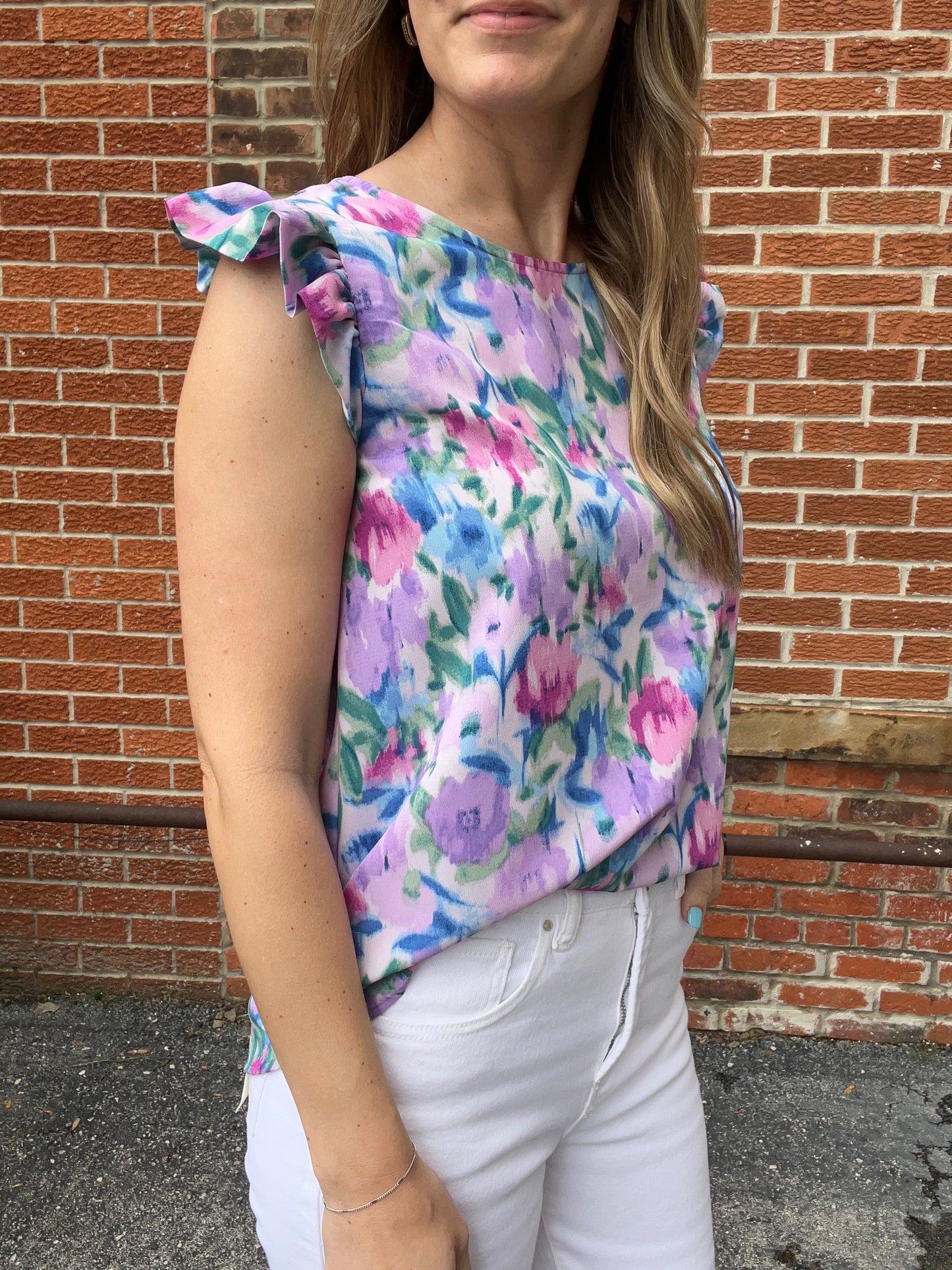 The Zalen Orchird Blouse