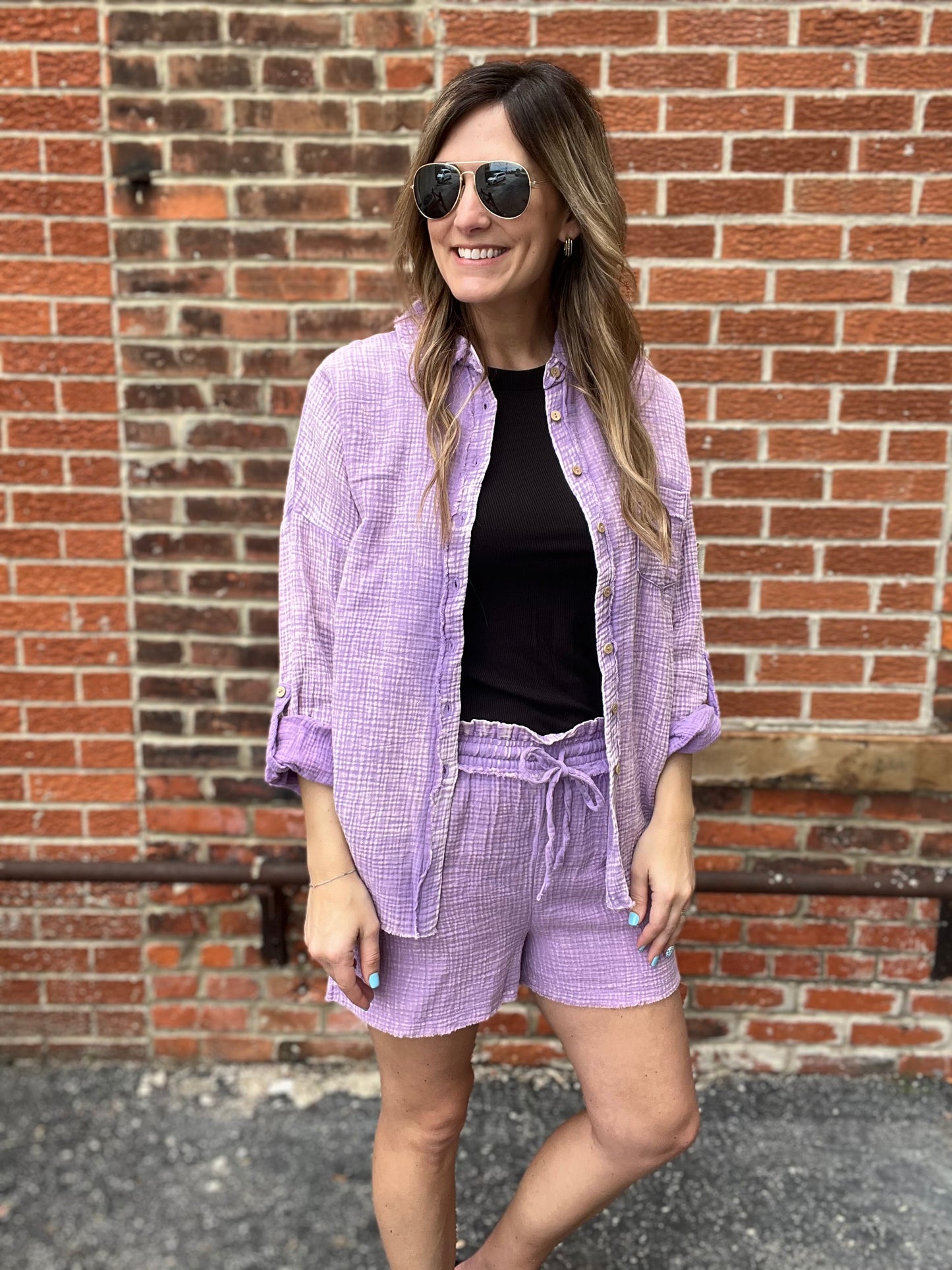 The Sedona Summer Gauze Shorts