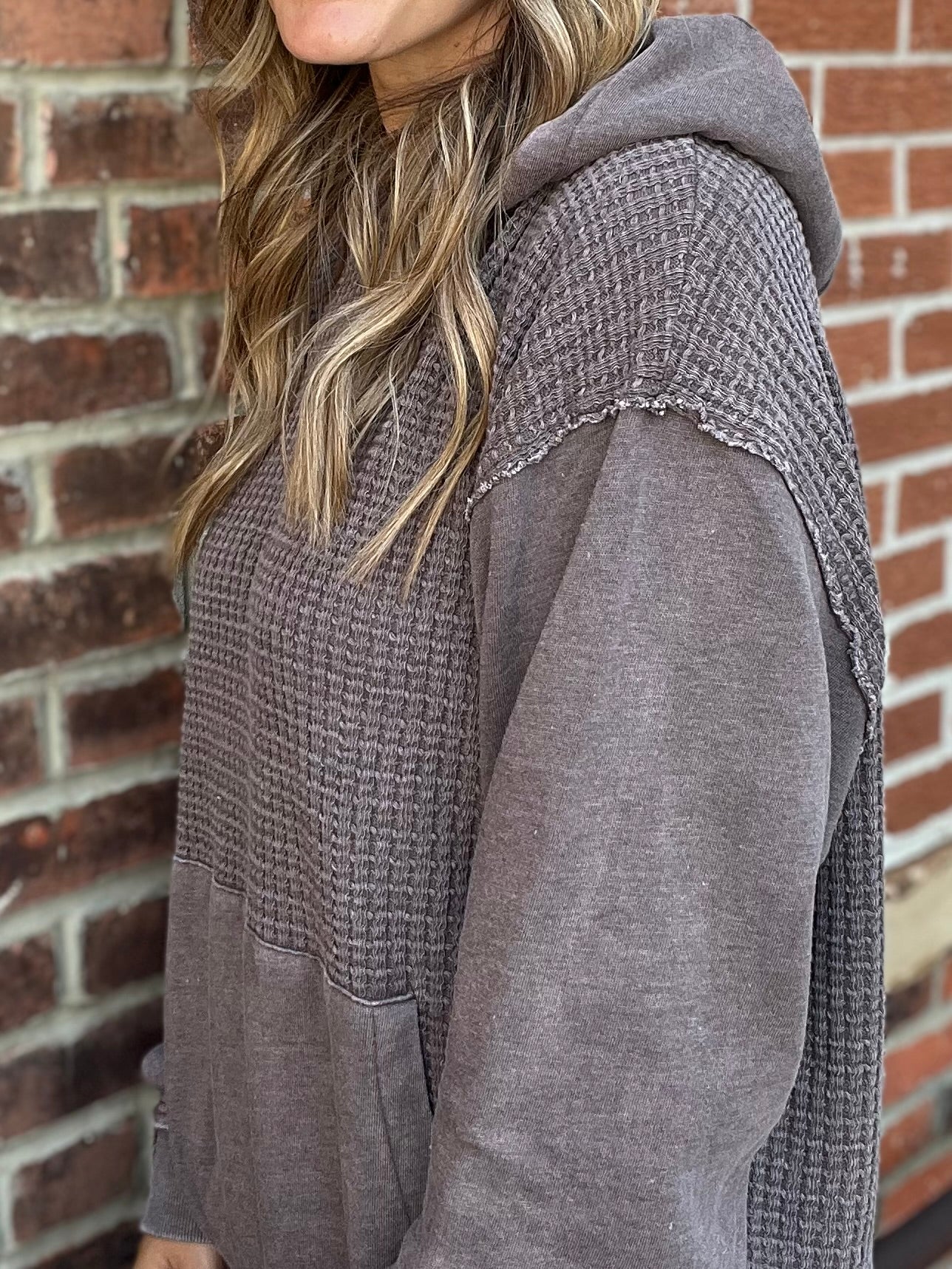 The Sephora Waffle Knit Hoodie
