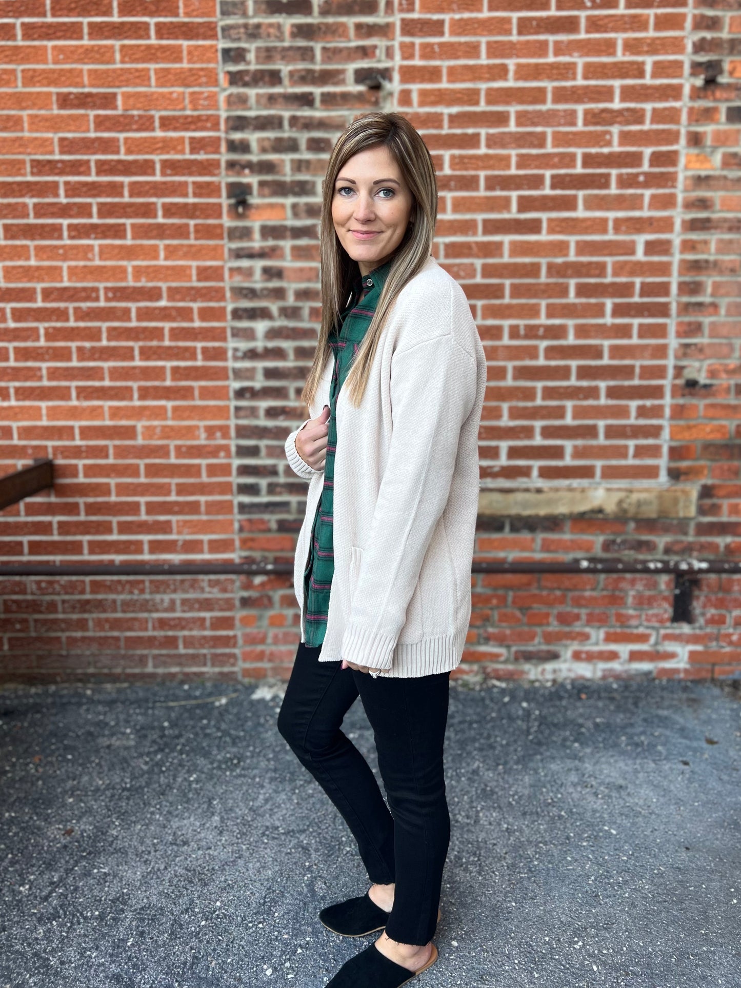 The Melanie Open Front Cardigan