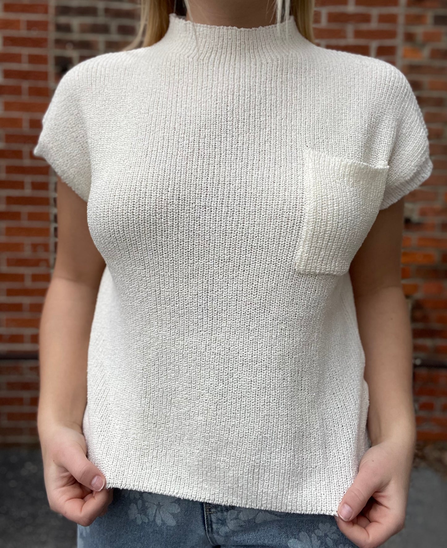 The Howan Cap Sleeve Sweater Top