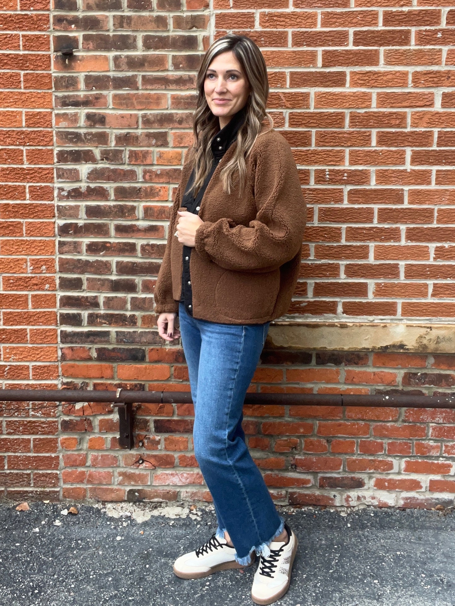 The Celeste Color Block Fleece Jacket