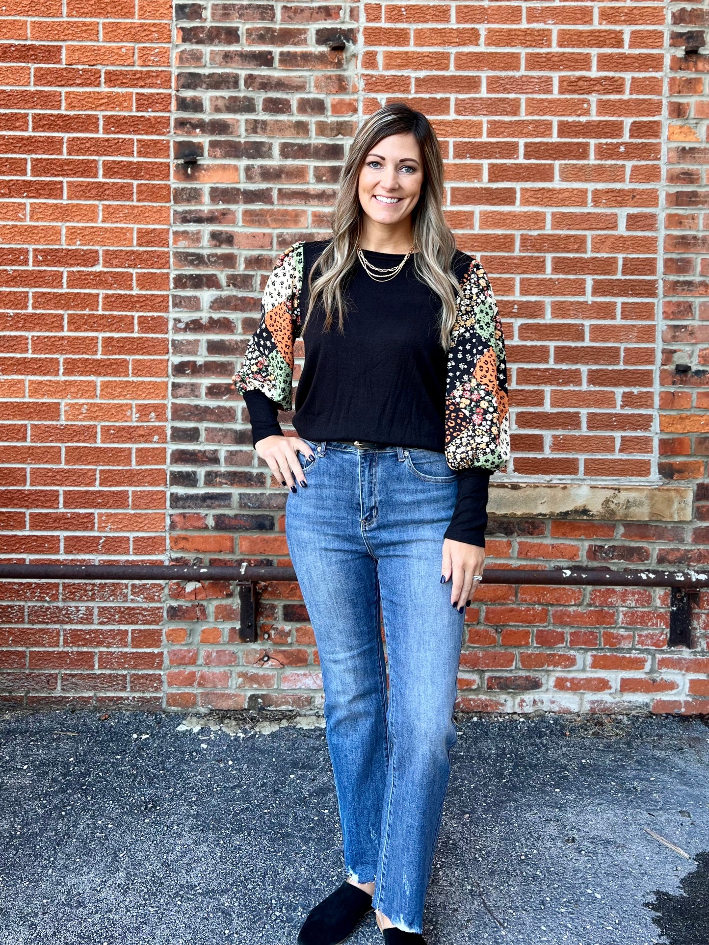 The Willagrace Patchwork Top