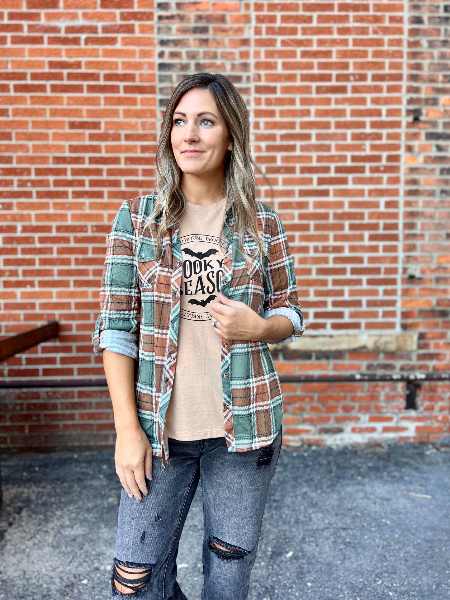 The Nessa Soft Plaid Shirt