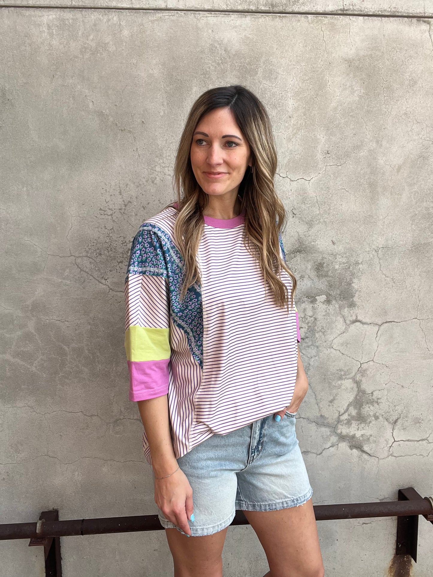 The Linden Oversized Short Sleeve