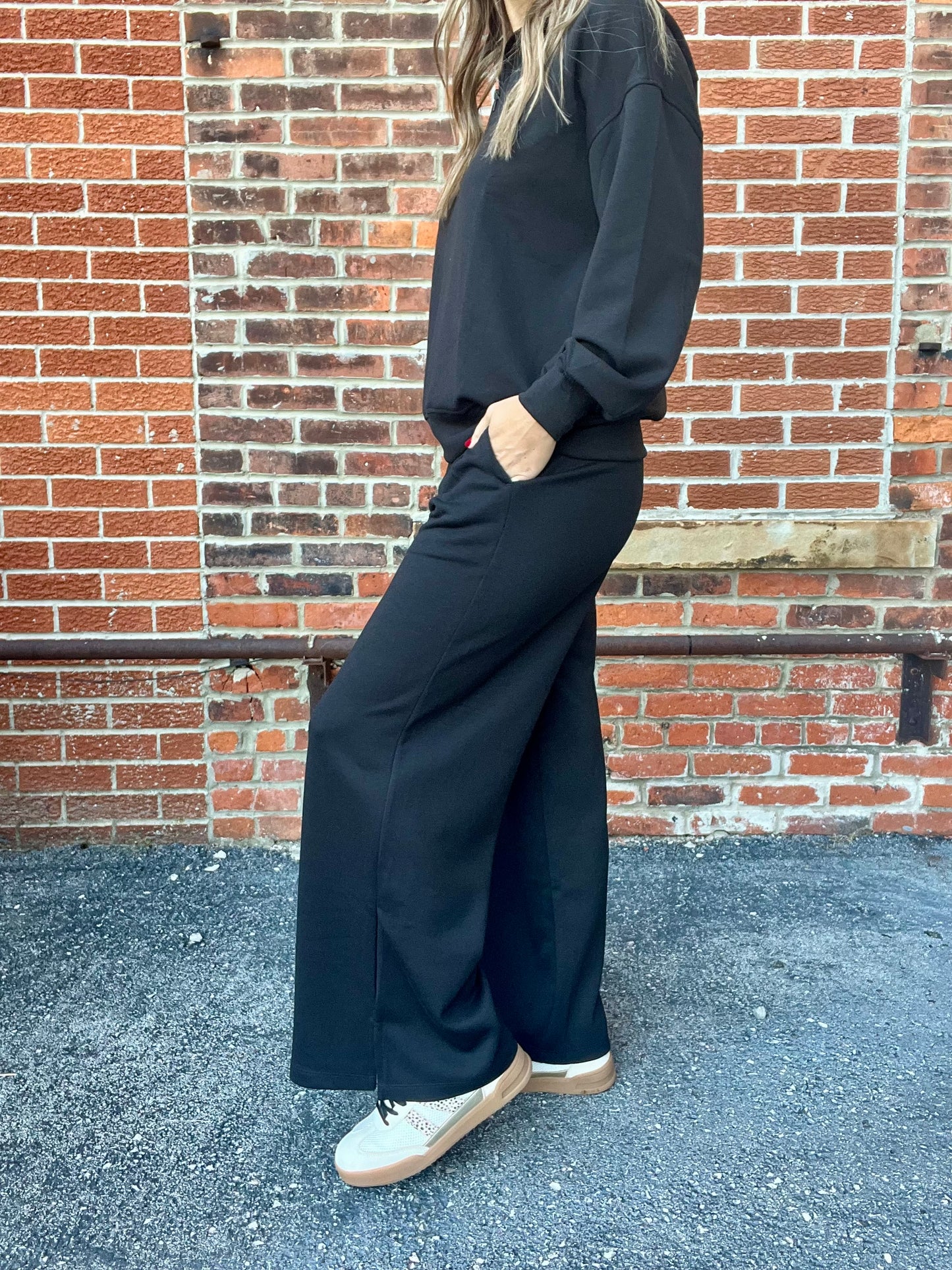The Lena Wide Leg Sweatpants