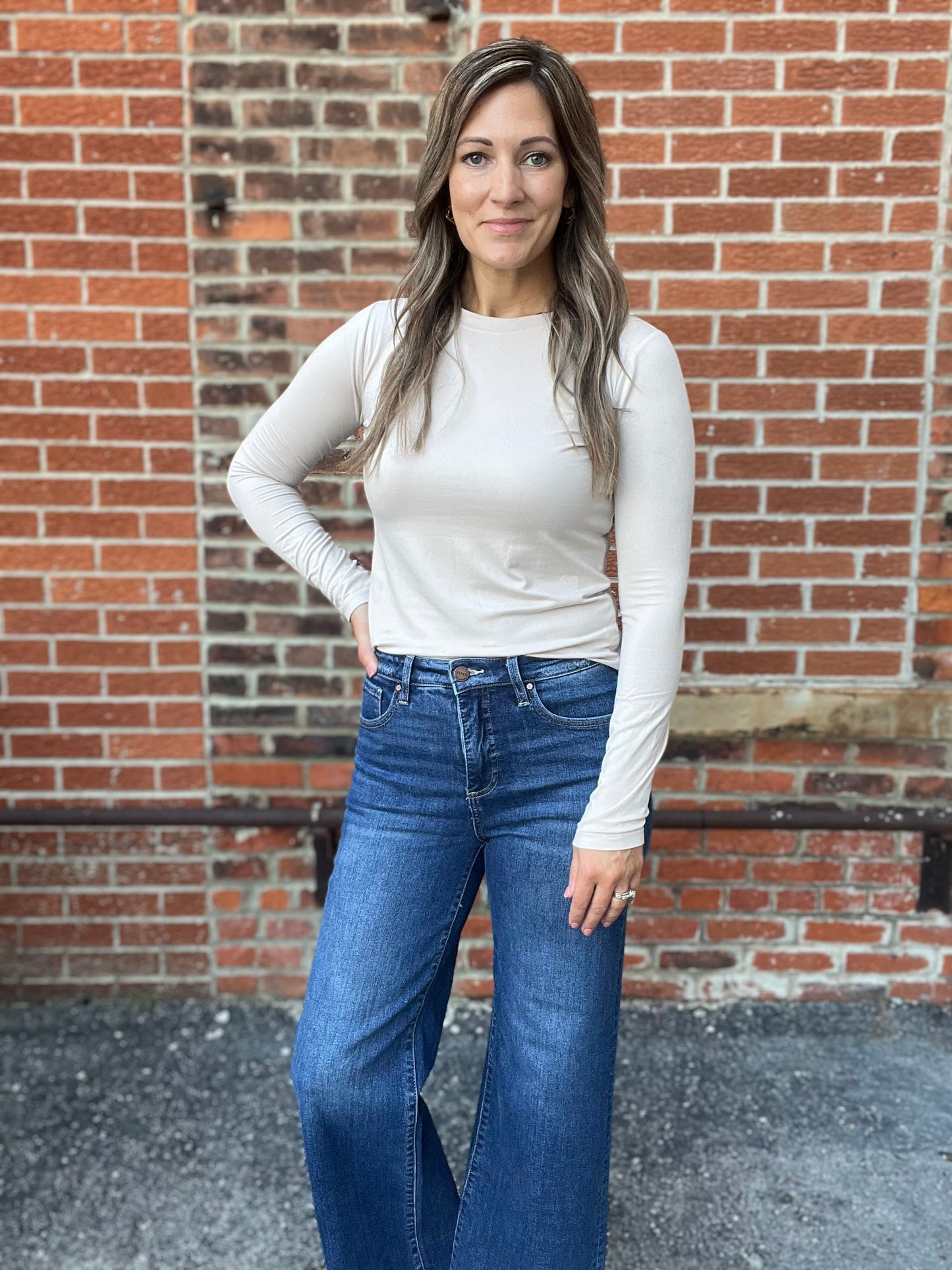 The Basic Taylor Long Sleeve Top