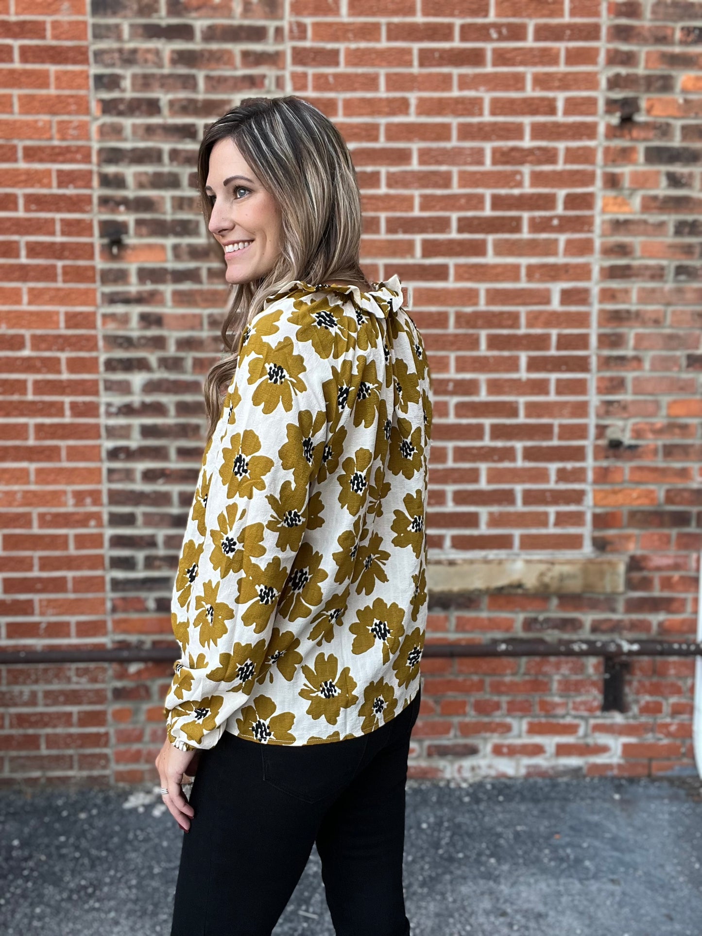 The Sadee Ruffle Blouse