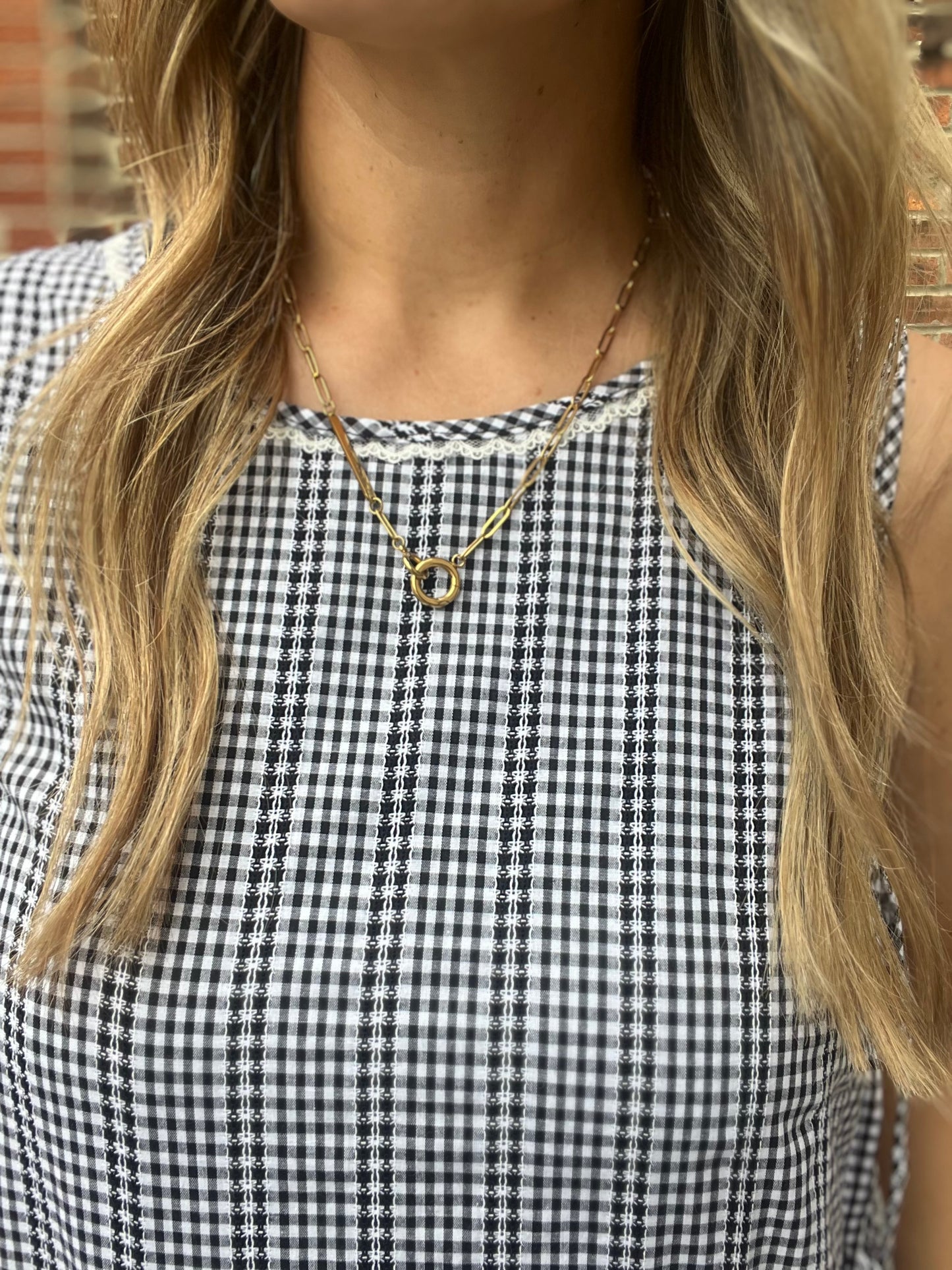 The Isla Graham Side Tie Top