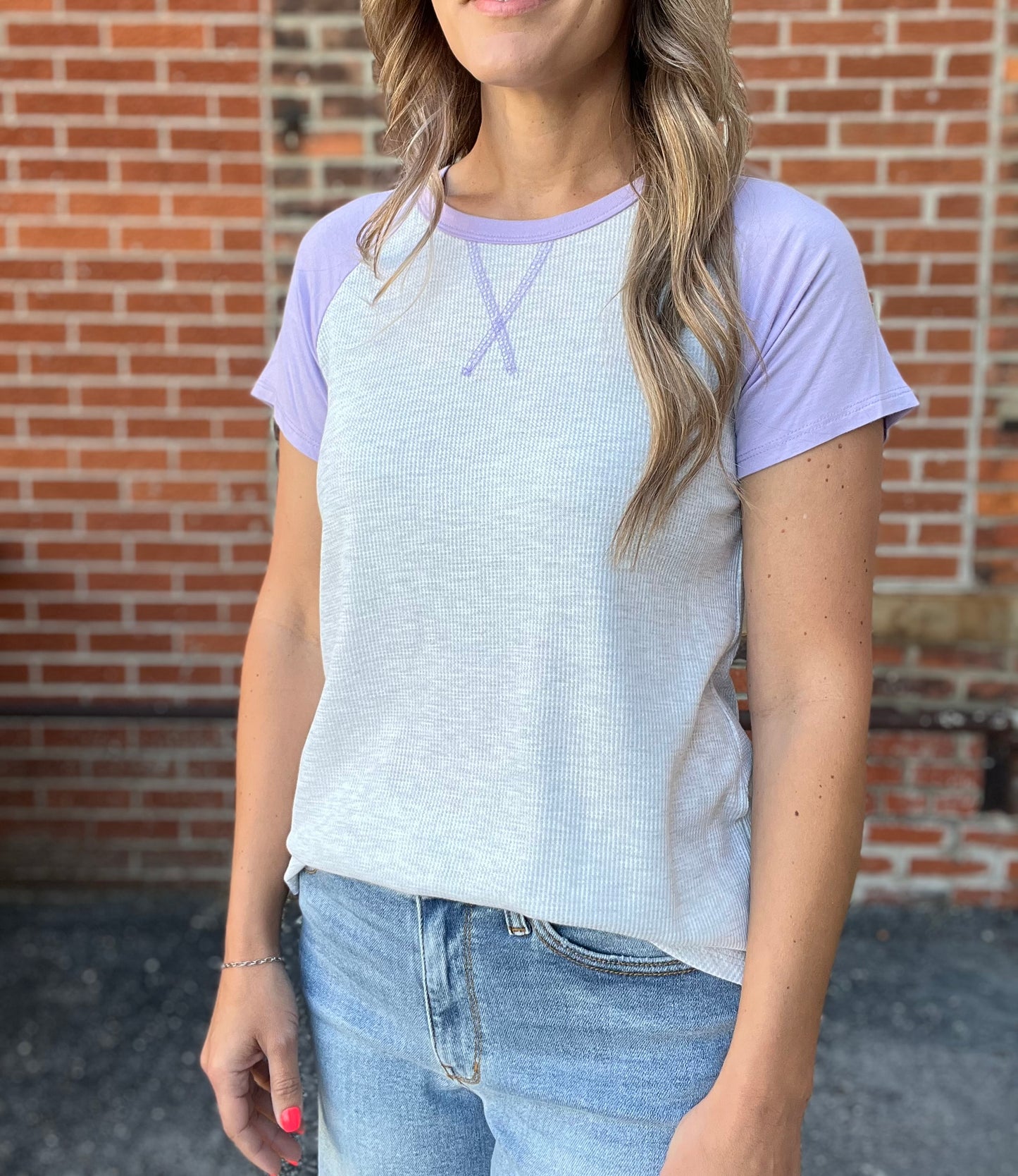 The Lavender Basic Top