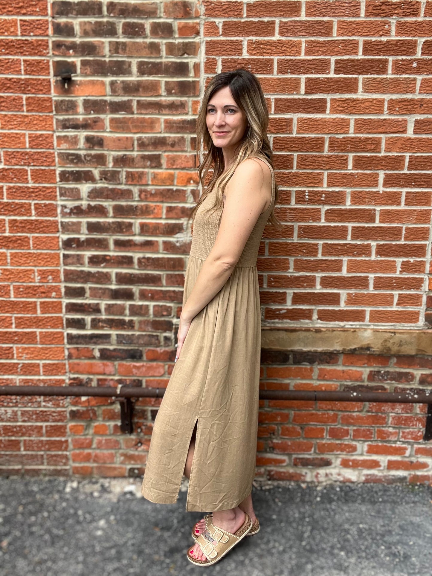 The Madden Mocha Dress