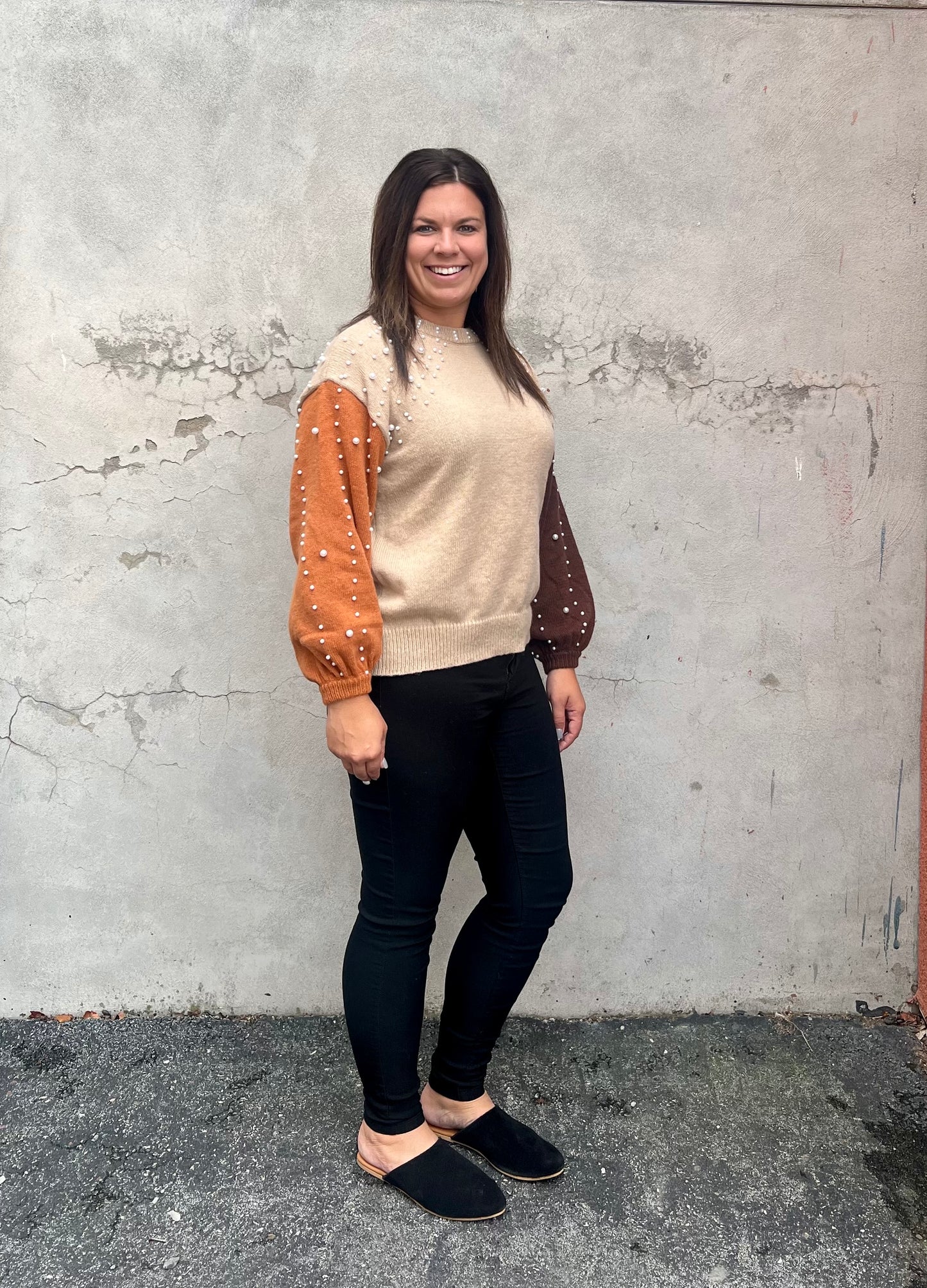 The Callie Beaded Sweater