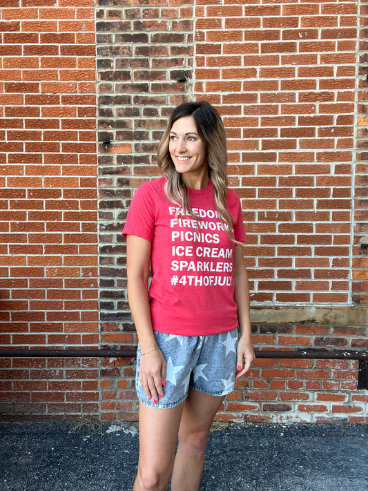 You Look Like The Fouth Of July Tee