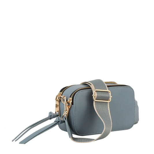 Double Zip Crossbody Purse