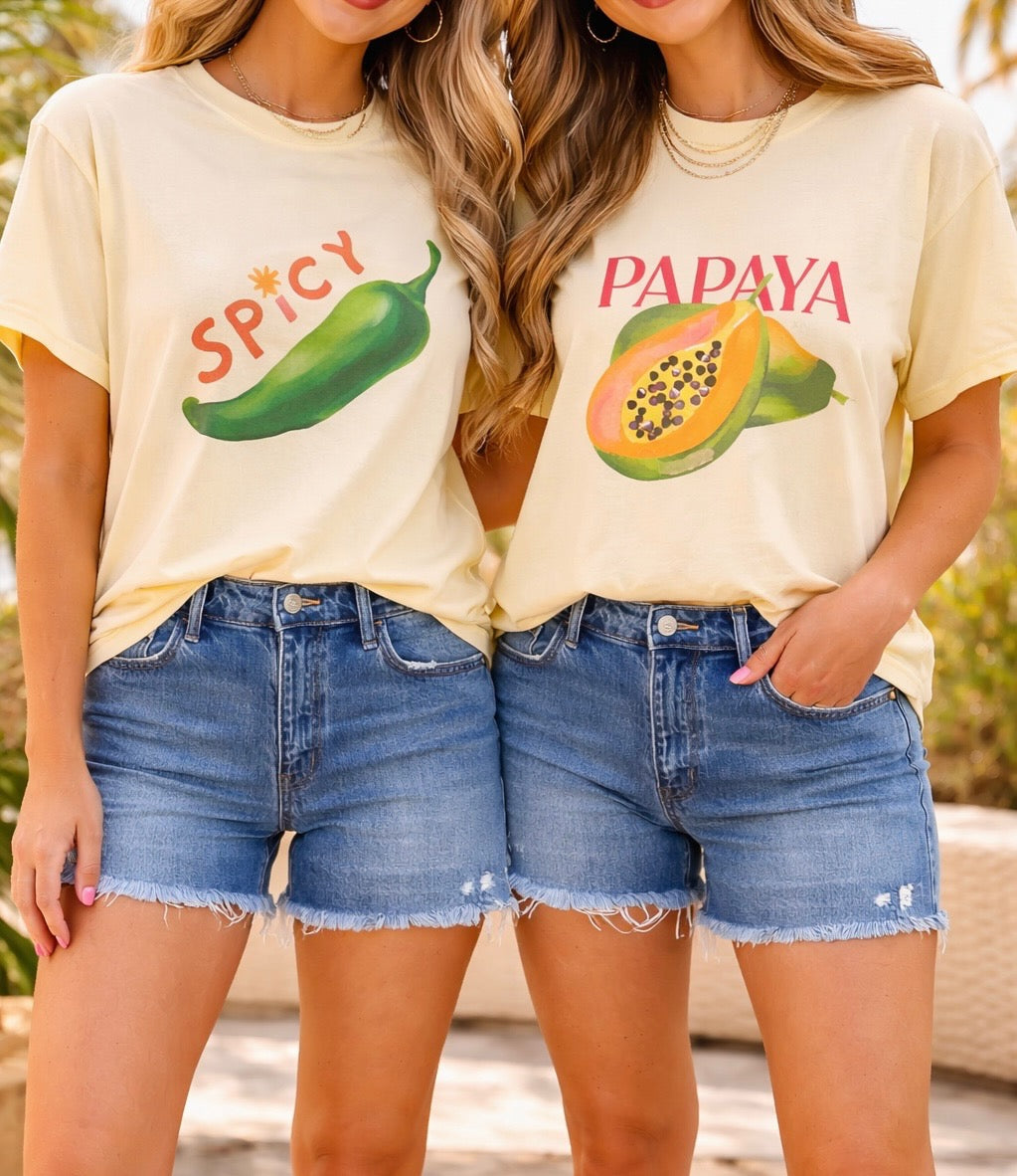 The Zaria Spicy Graphic Tee