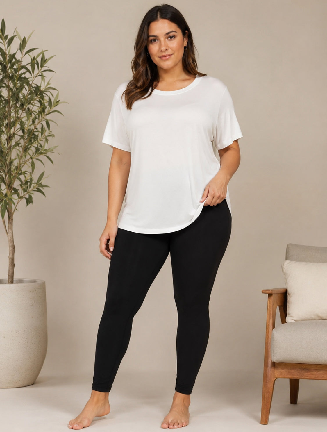 The Koda Curvy High Rise Leggings