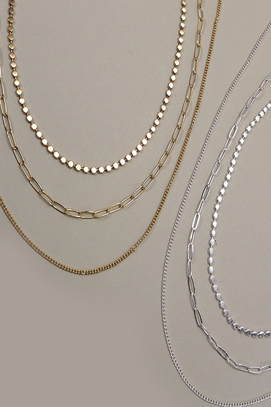 Unique Chain Multi Layer Necklace