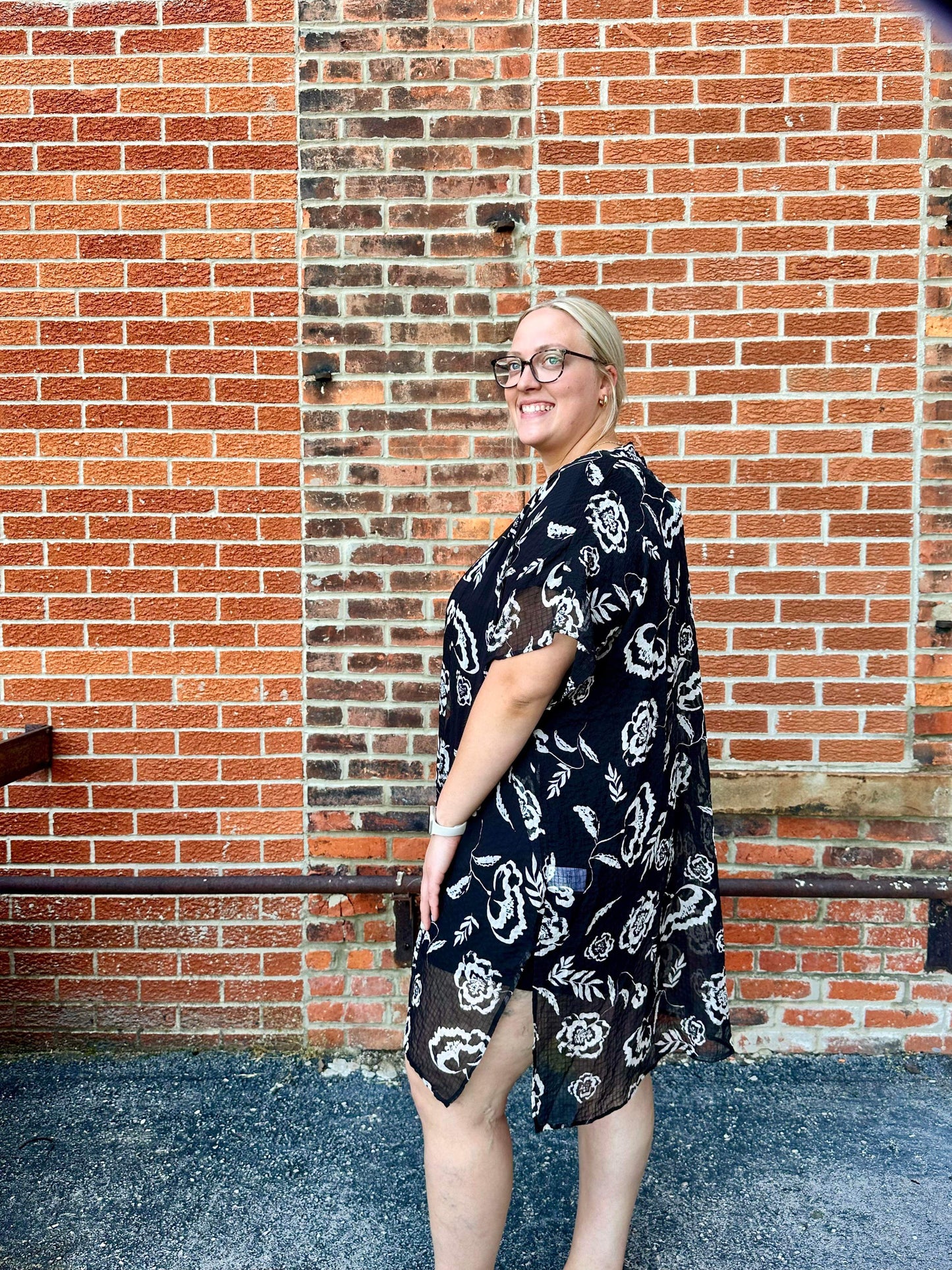 The Lanai Floral Kimono