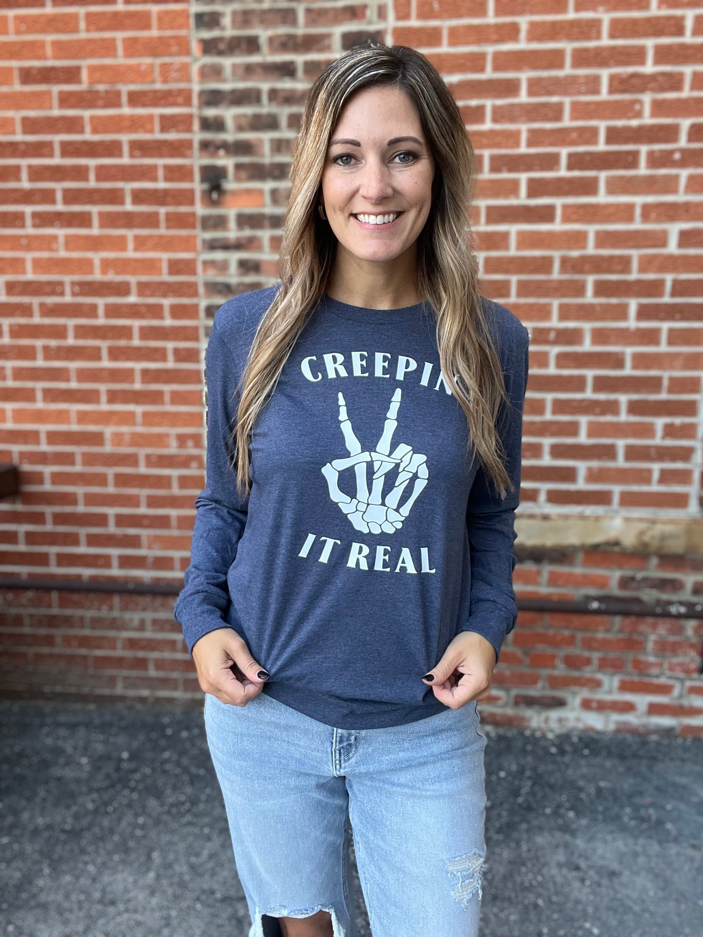 Creepin’ It Real Long Sleeve Top