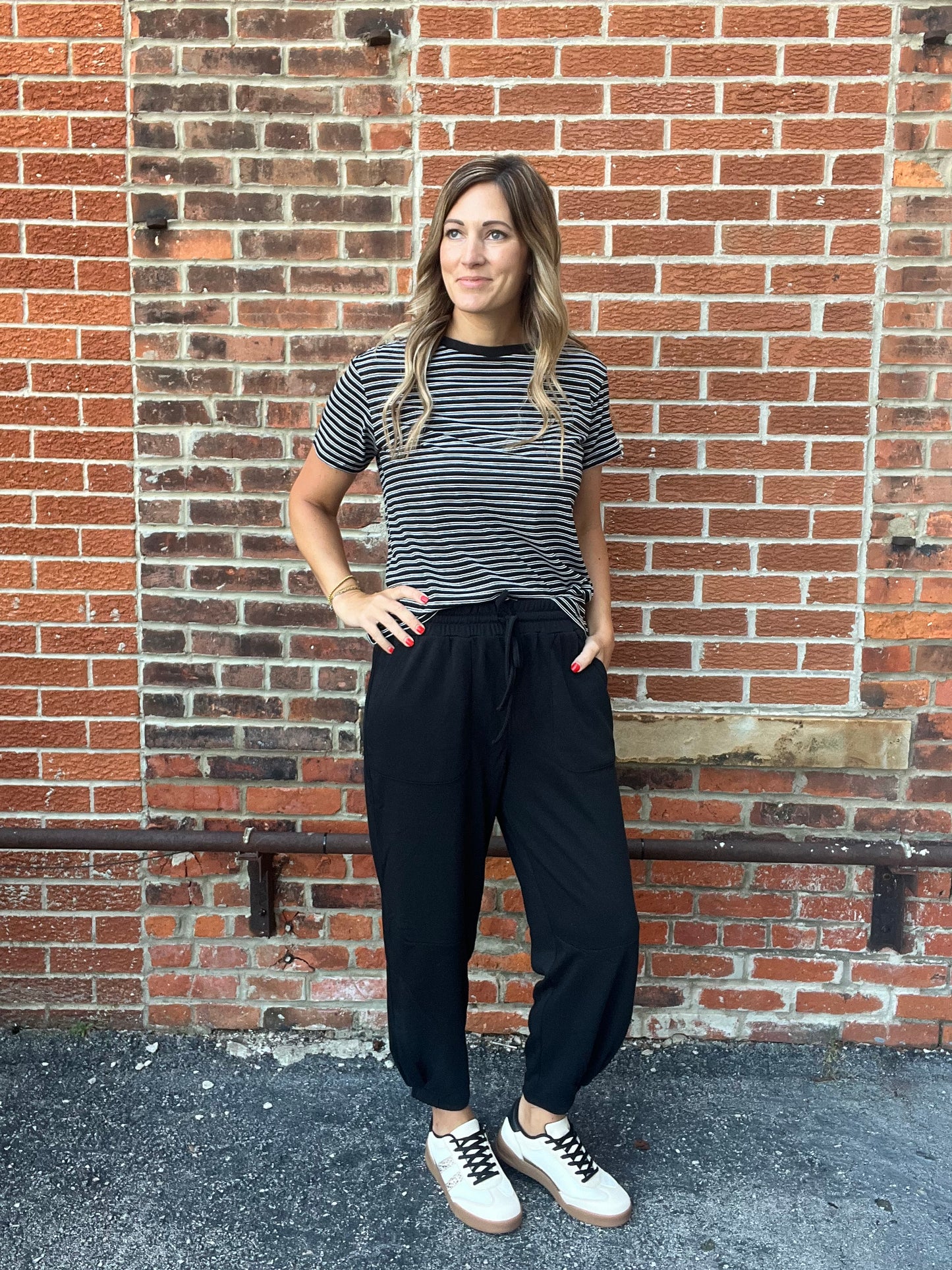 The Zaila Stripped Tee