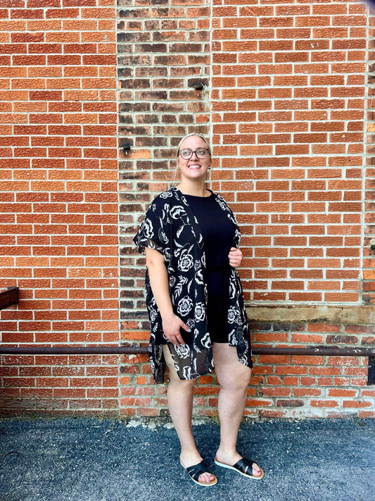 The Lanai Floral Kimono