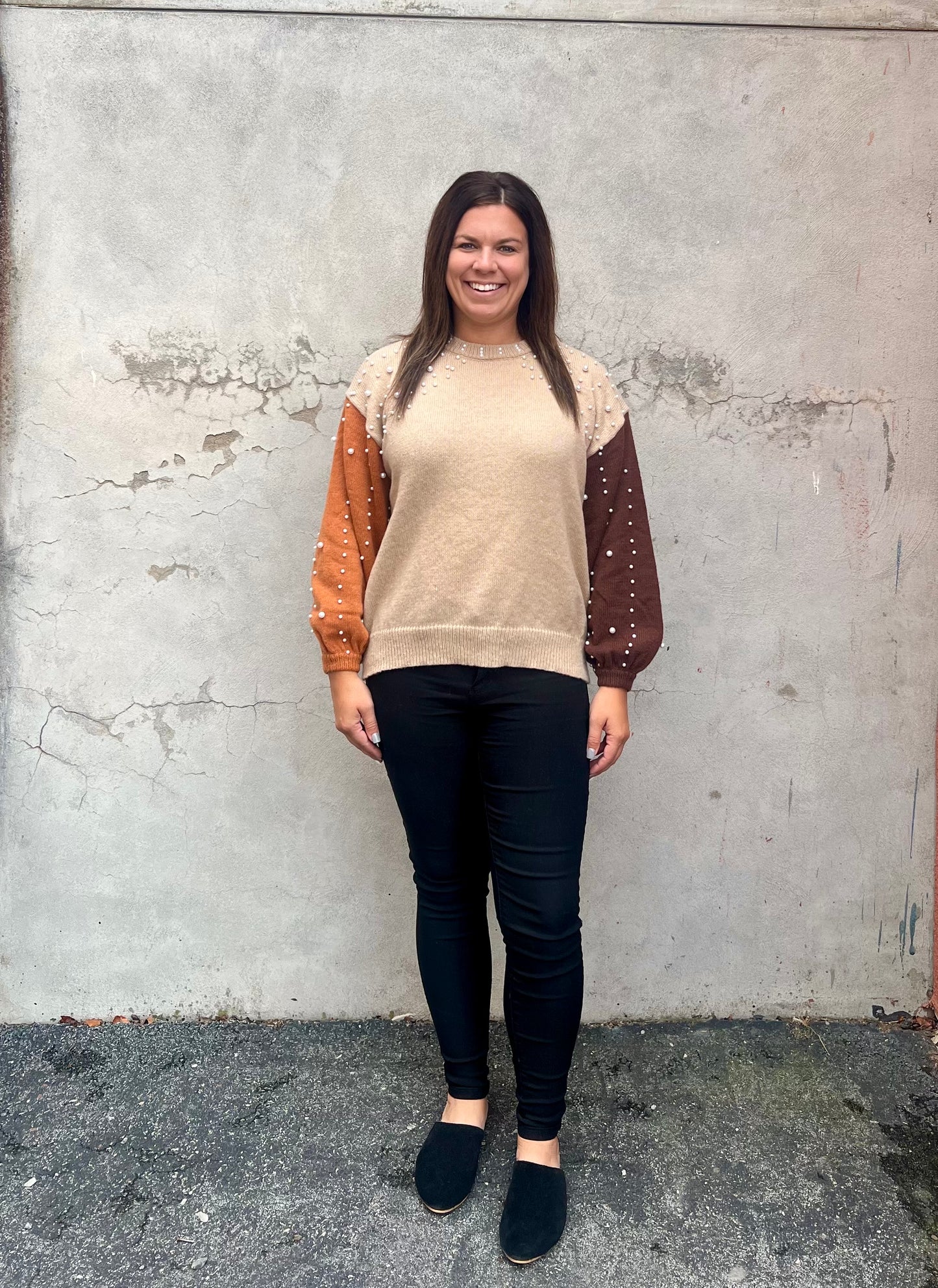 The Callie Beaded Sweater