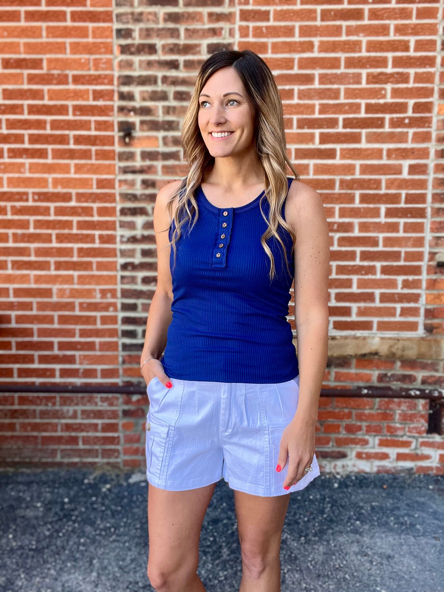 The Nyla Ribbed Tank