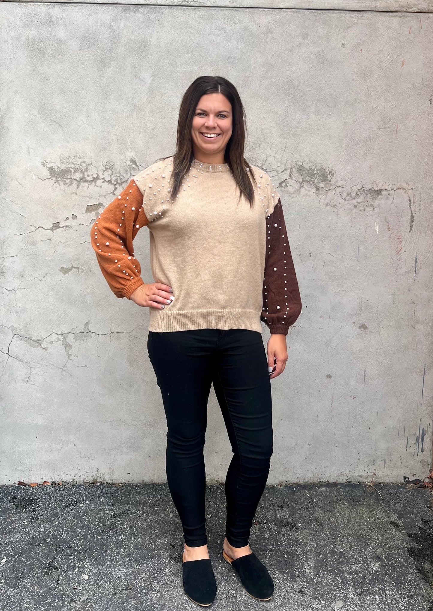 The Callie Beaded Sweater