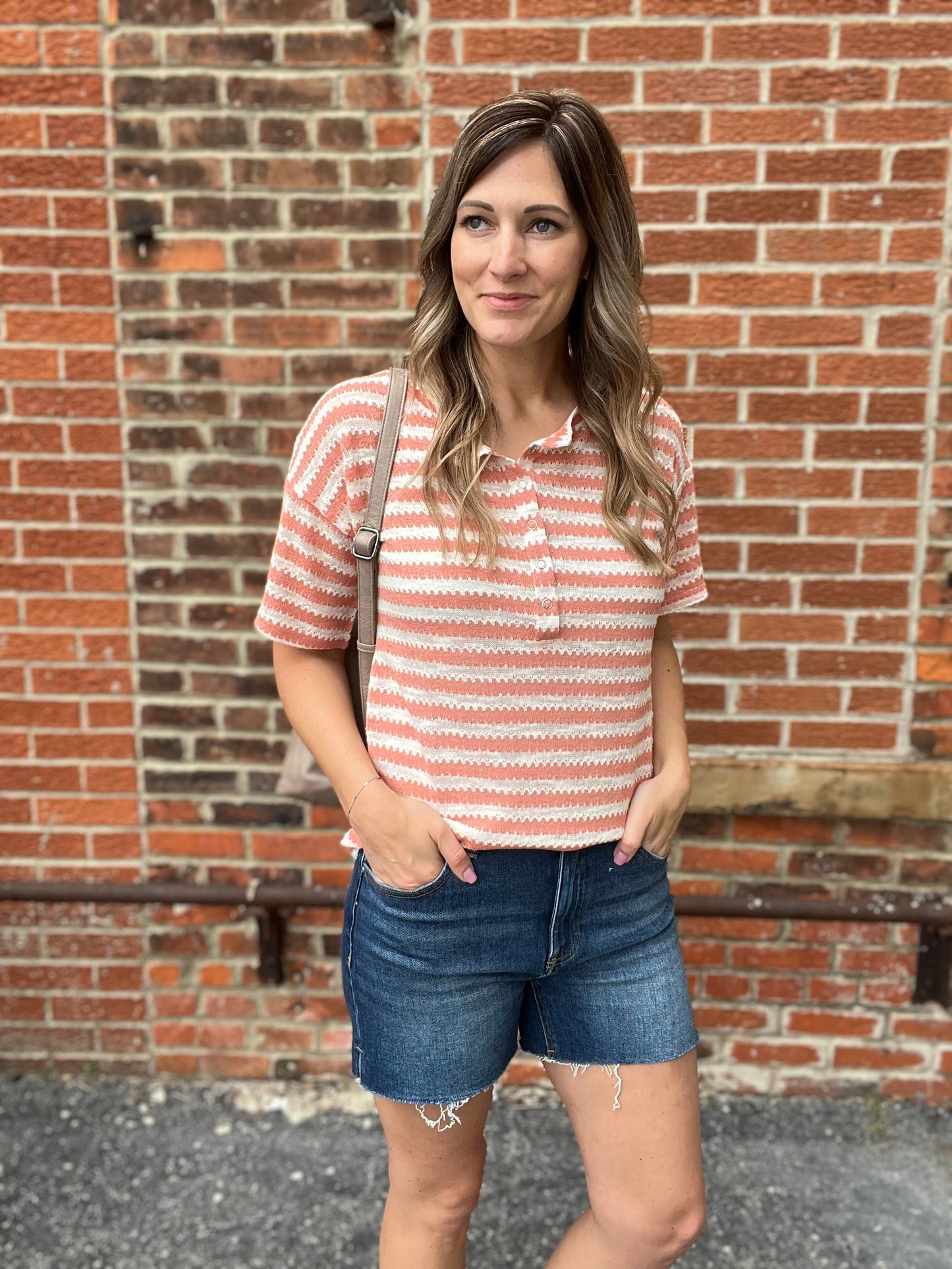 The Jamie Striped Knit Top